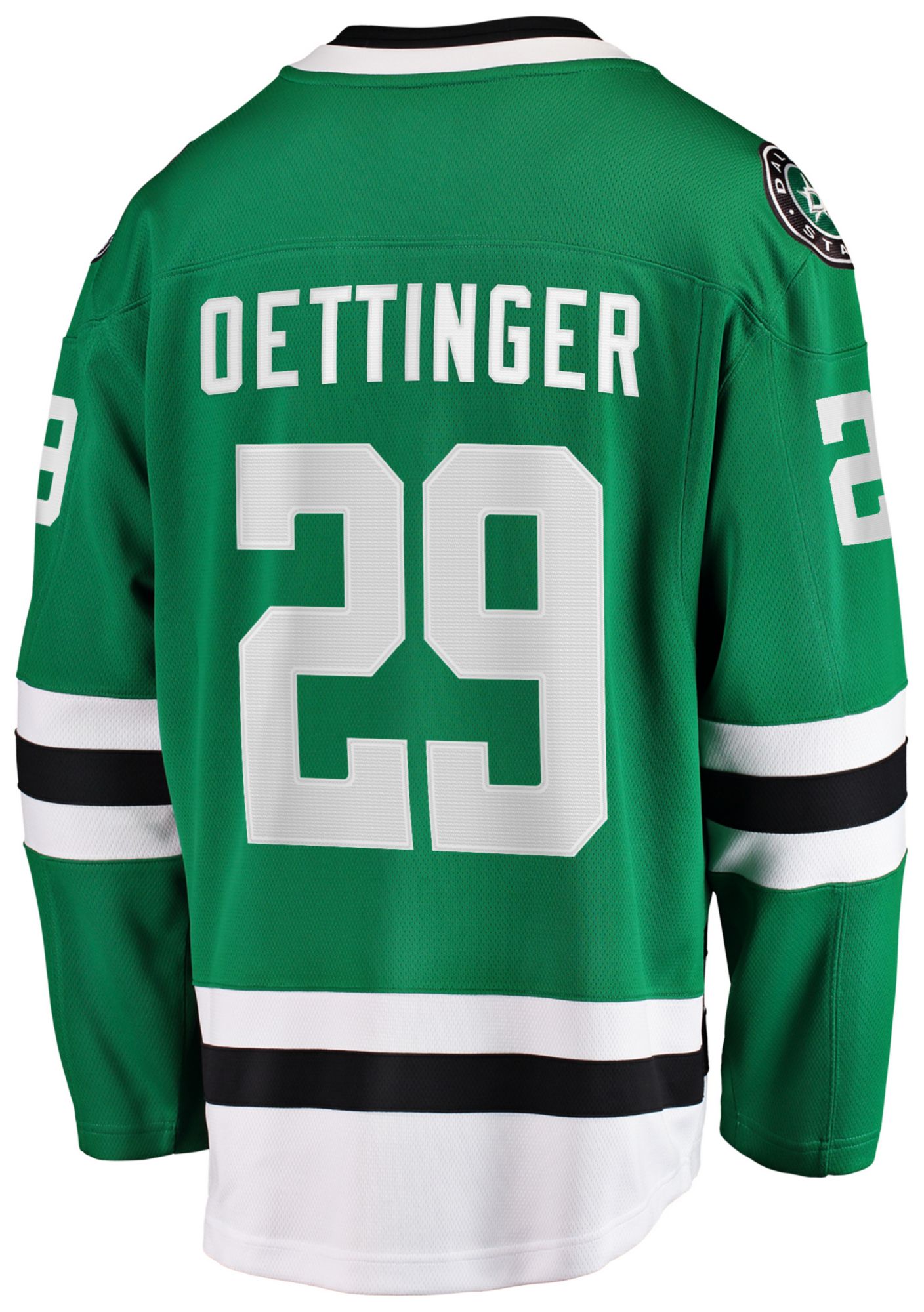 NHL Adult Dallas Stars Jake Oettinger #29 Green Home Replica Jersey product image