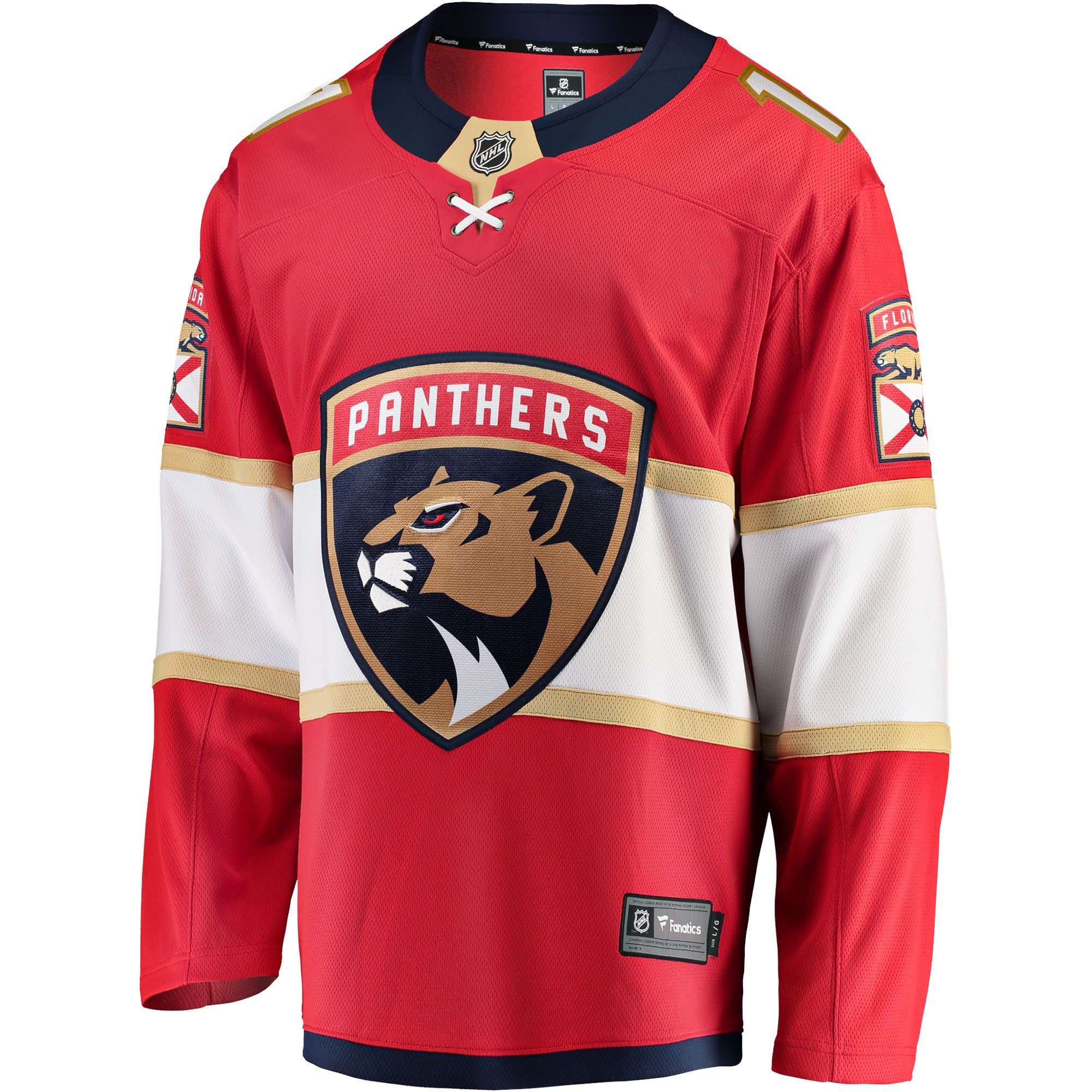 NHL Men's Florida Panthers Jonathan Huberdeau #11 Breakaway Home Replica Jersey product image