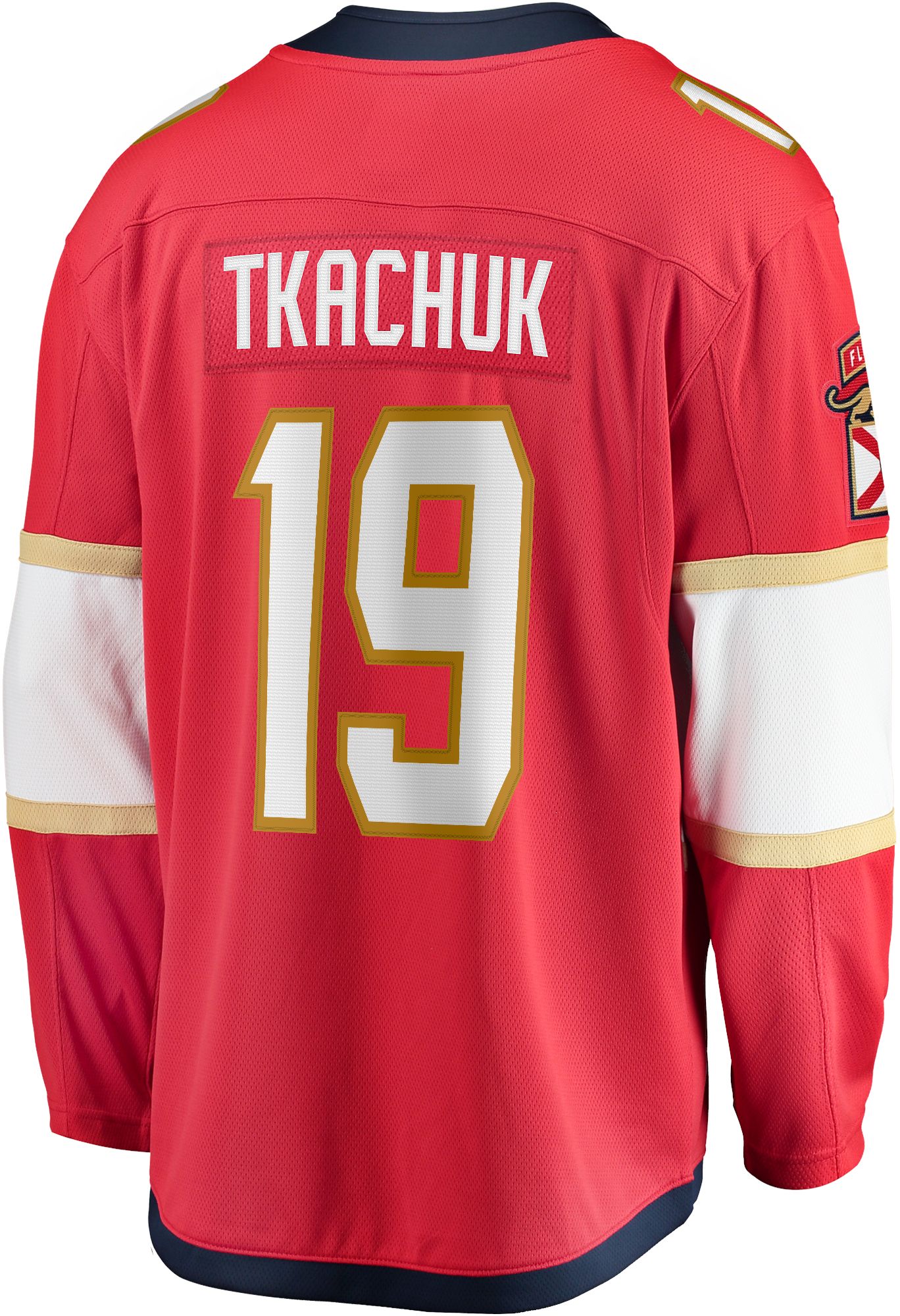 NHL Florida Panthers Matthew Tkachuk #19 Breakaway Red Replica Jersey