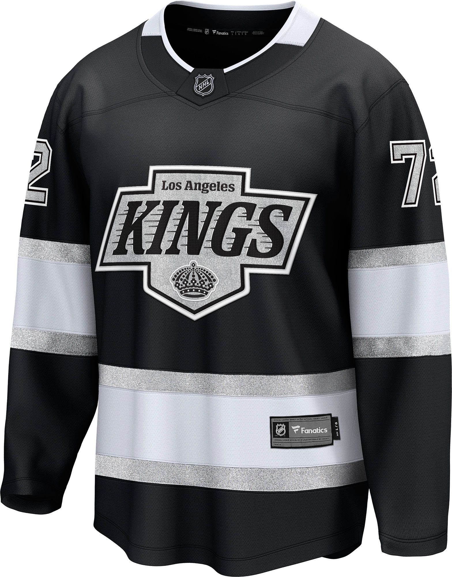 NHL Men's Los Angeles Kings Artemi Panarin #72 Breakaway Home Replica Jersey product image