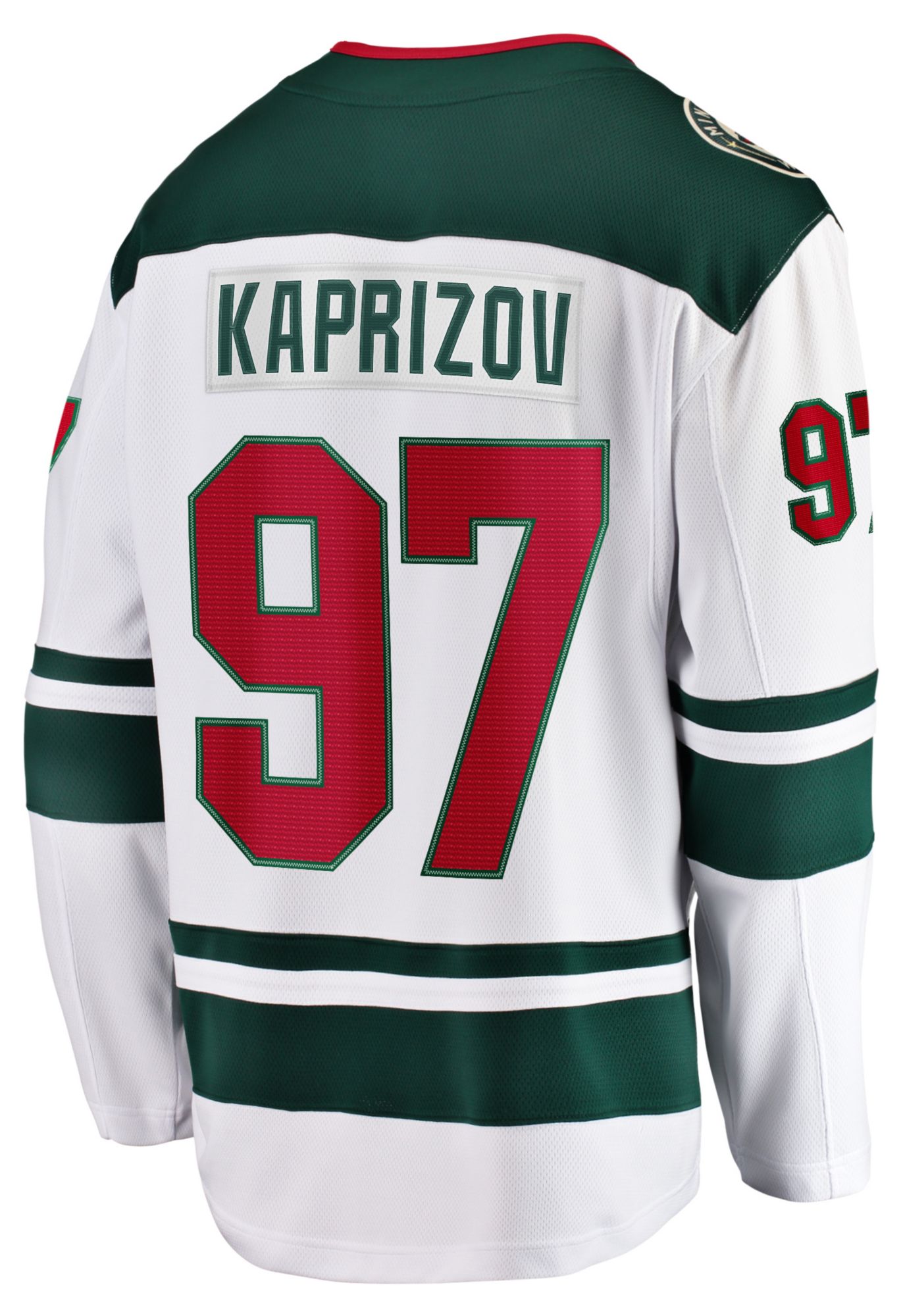 NHL Men's Minnesota Wild Kirill Kaprizov #97 Away Replica Jersey product image