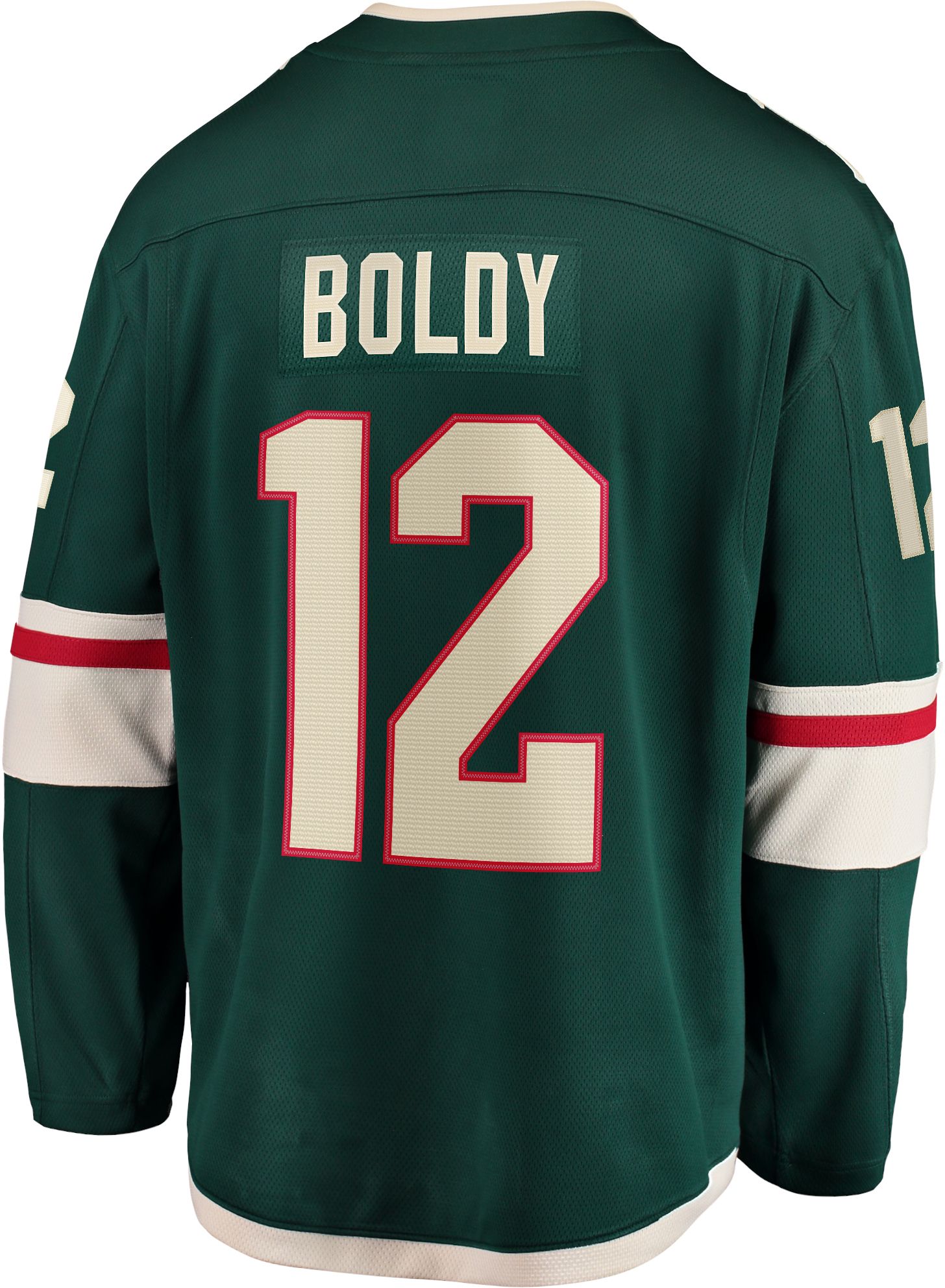 NHL Adult Minnesota Wild Matt Boldy #12 Breakaway Home Replica Jersey product image
