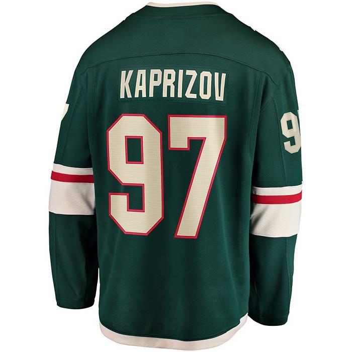 ⚫NWT Minnesota Wild Kirill Kaprizov #97 Jer