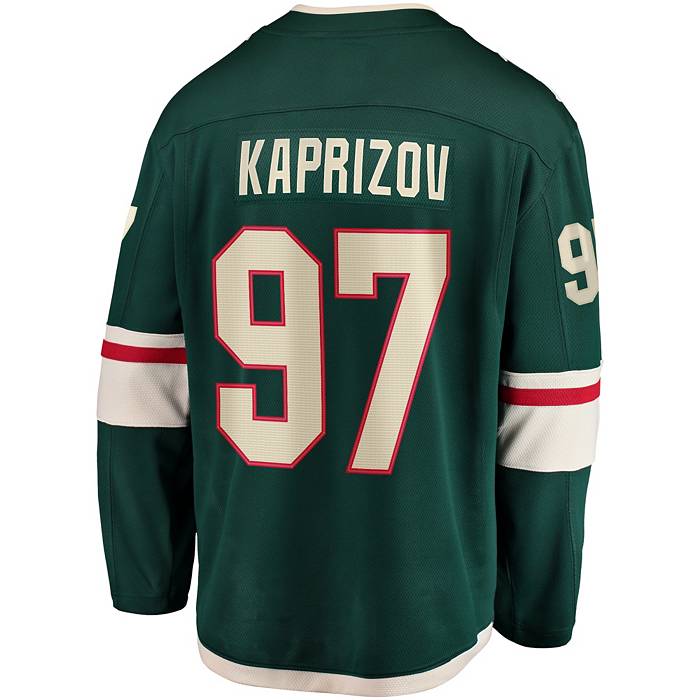 NHL Youth Minnesota Wild Kirill Kaprizov #97 Green T-Shirt