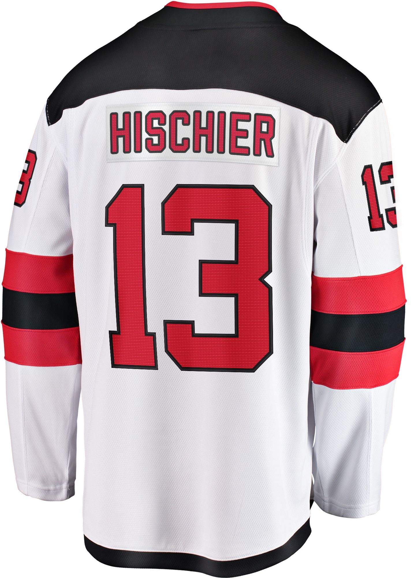 NHL Adult New Jersey Devils Nico Hischier #13 Away Replica Jersey product image