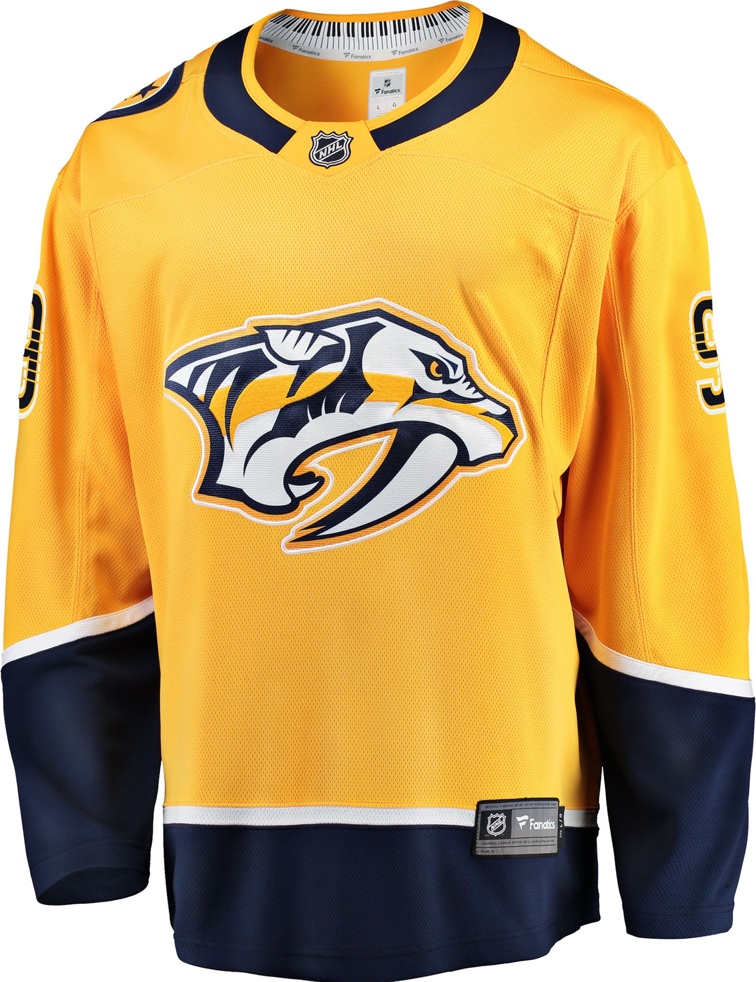 NHL Men's Nashville Predators Filip Forsberg #9 Breakaway Home Replica Jersey