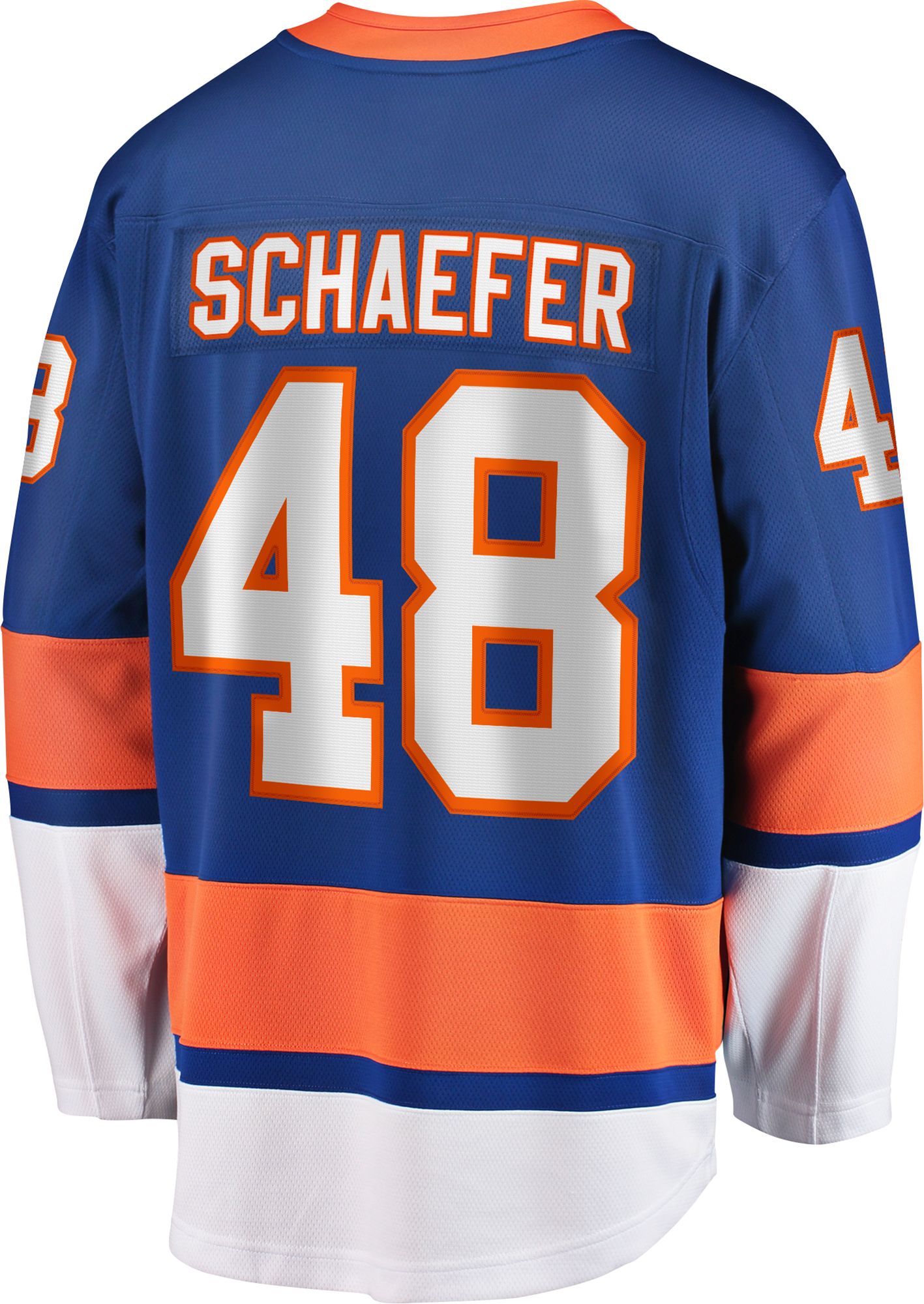 NHL Men's New York Islanders Matthew Schaefer #48 Blue Breakaway Replica Jersey product image