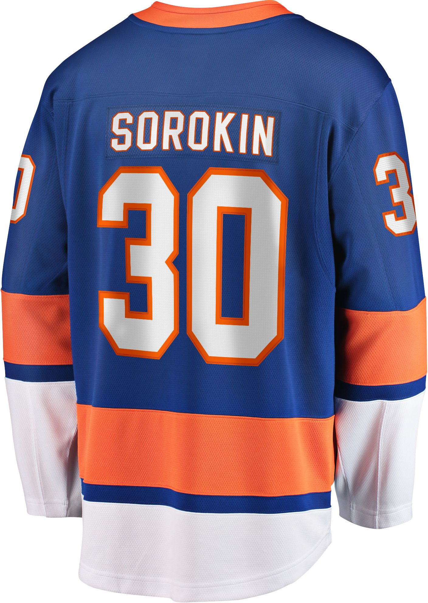 NHL New York Islanders Ilya Sorokin #30 Breakaway Home Replica Jersey