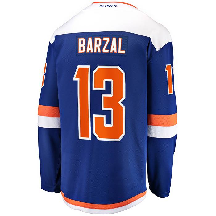 Men's adidas Mathew Barzal Royal New York Islanders Authentic Player Jersey