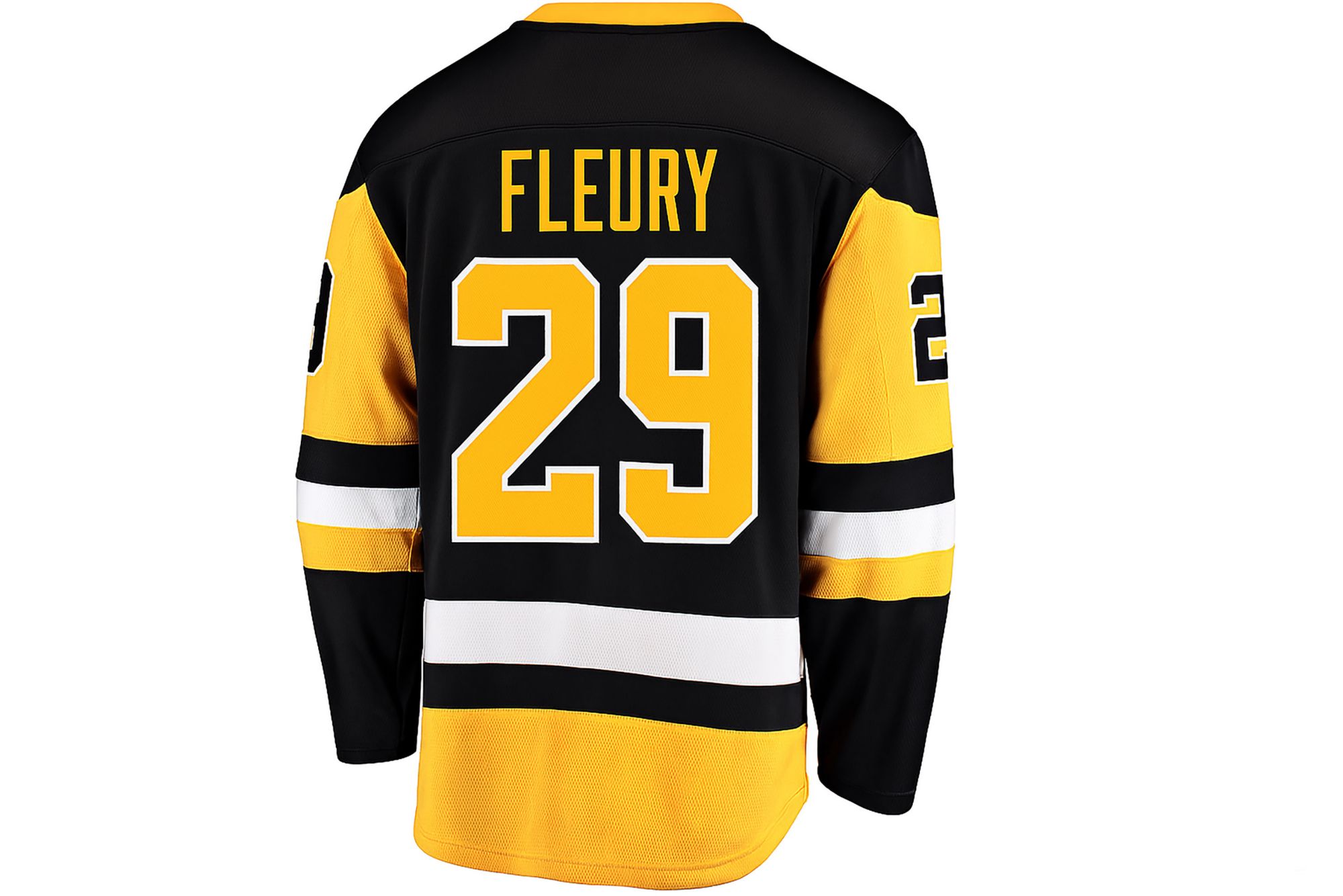 NHL Adult Pittsburgh Penguins Black Marc-Andre Fleury #29 Breakaway Replica Jersey product image
