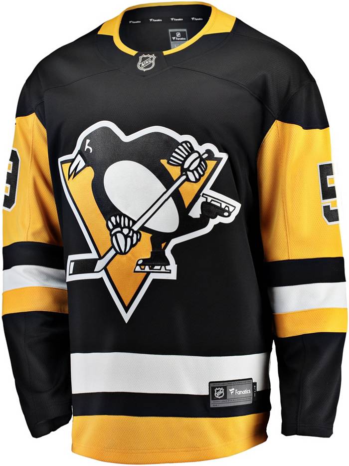 Fanatics Mid Essentials Crest Graphic Hoodie Pittsburgh Penguins Men Hoodies Black in Size:L