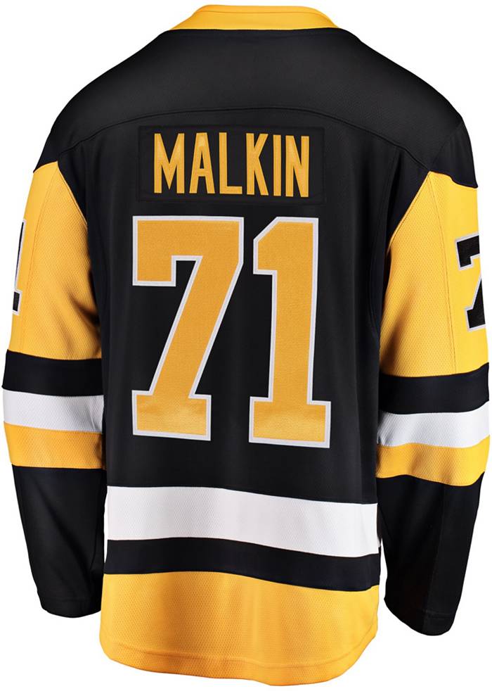 adidas Men's Pittsburgh Penguins Evgeni Malkin #71 Authentic Pro Alternate  Jersey