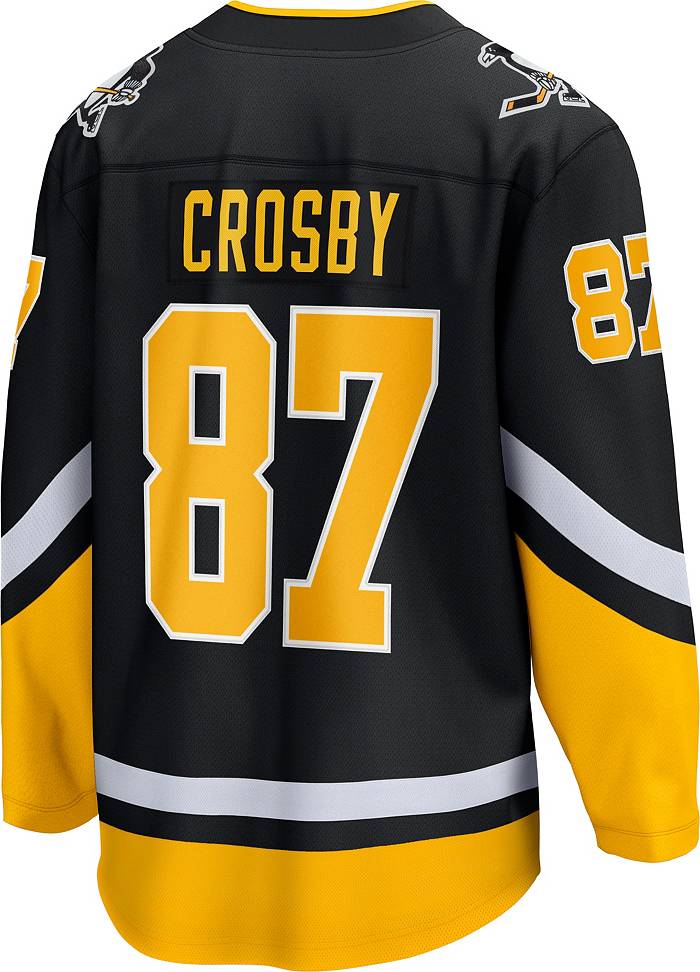 Toddler Sidney Crosby Black Pittsburgh Penguins Home Replica