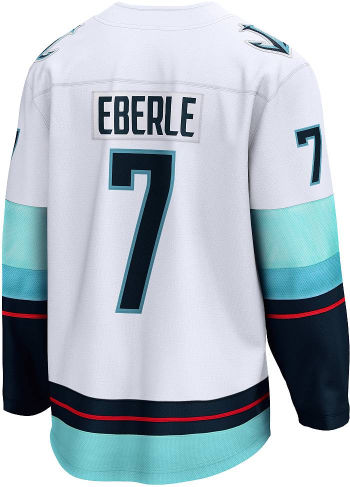 Fanatics Branded NHL Seattle Kraken Jordan Eberle #7 Breakaway Home Replica Jersey, Men's, Medium, Blue