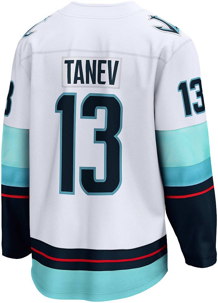 Seattle Kraken Brandon Tanev #13 Player Jersey, Hockey Navy Blue Stitched  Jersey