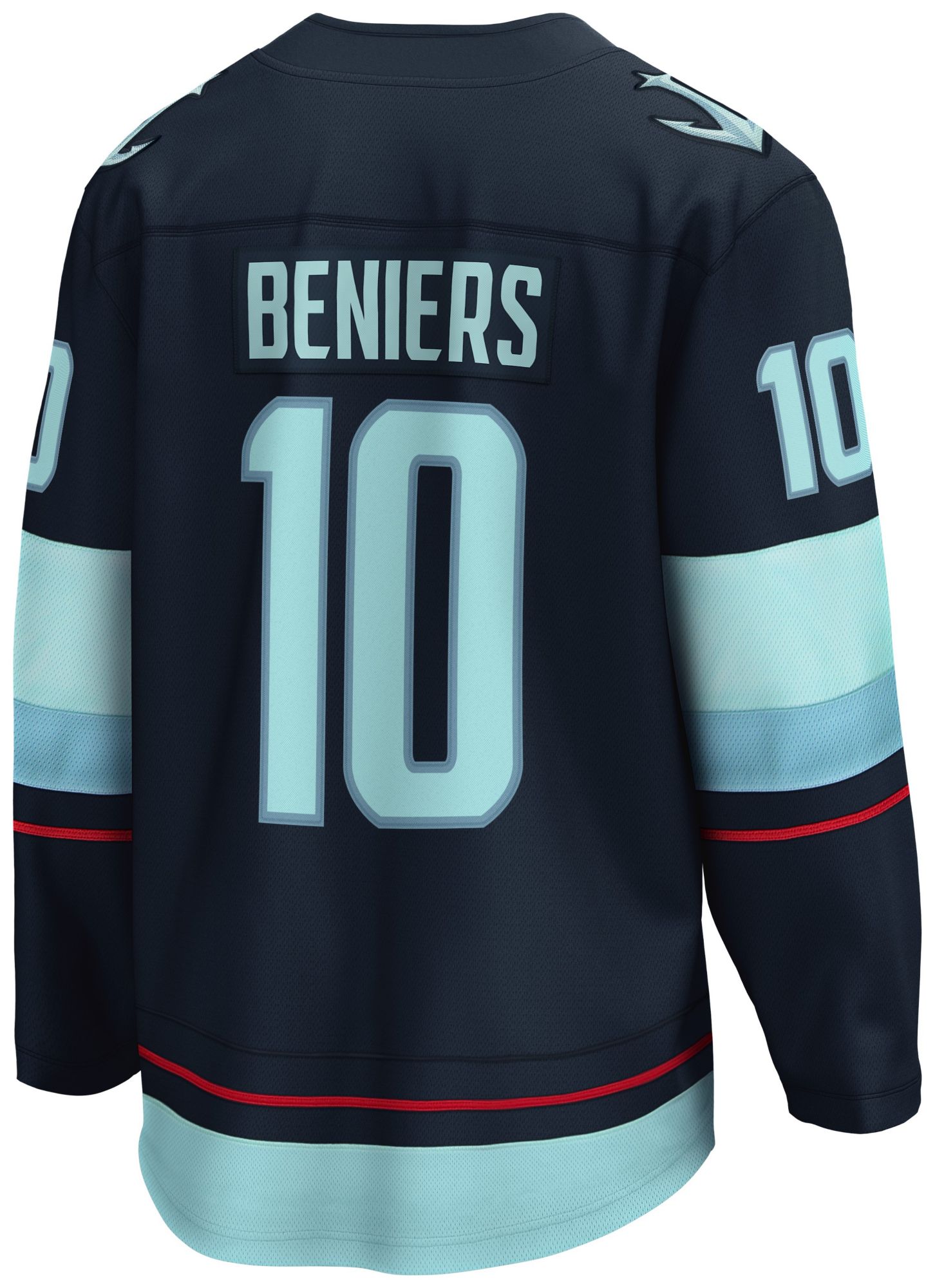 NHL Men's Seattle Kraken Matt Beniers #10 Home Breakaway Replica Jersey product image