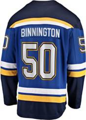 NHL Men's St. Louis Blues Jordan Binnington #50 Breakaway Home Replica Jersey product image