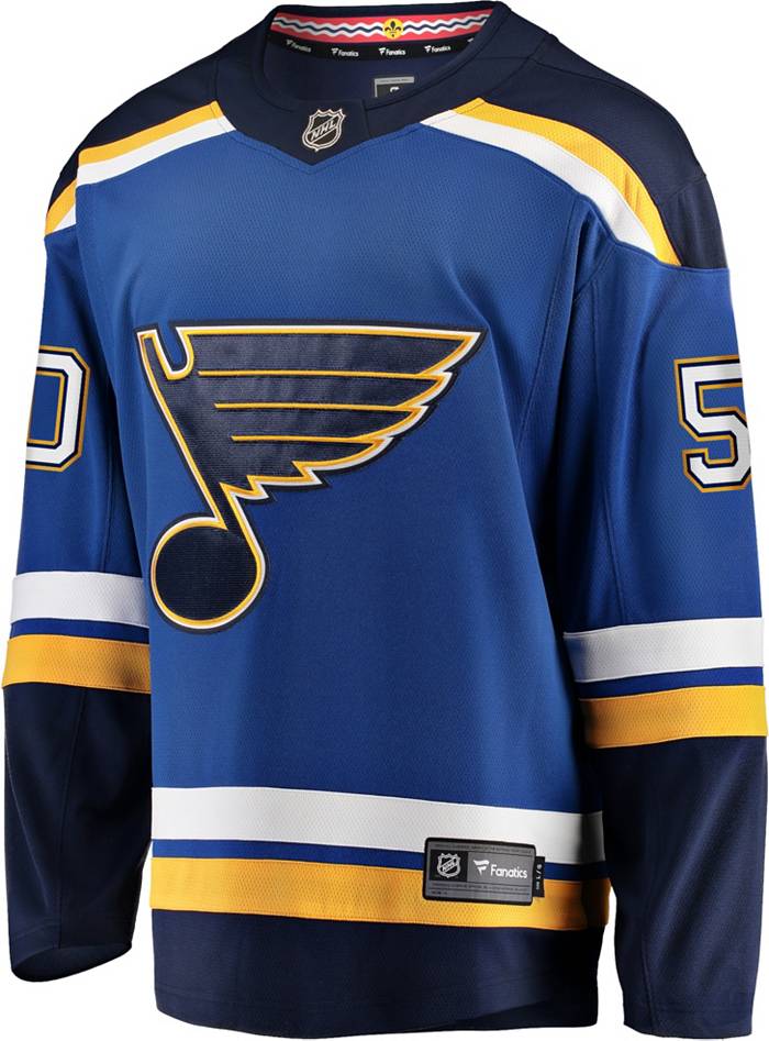 NHL St. Louis Blues Jordan Binnington #50 Alternate Replica Jersey