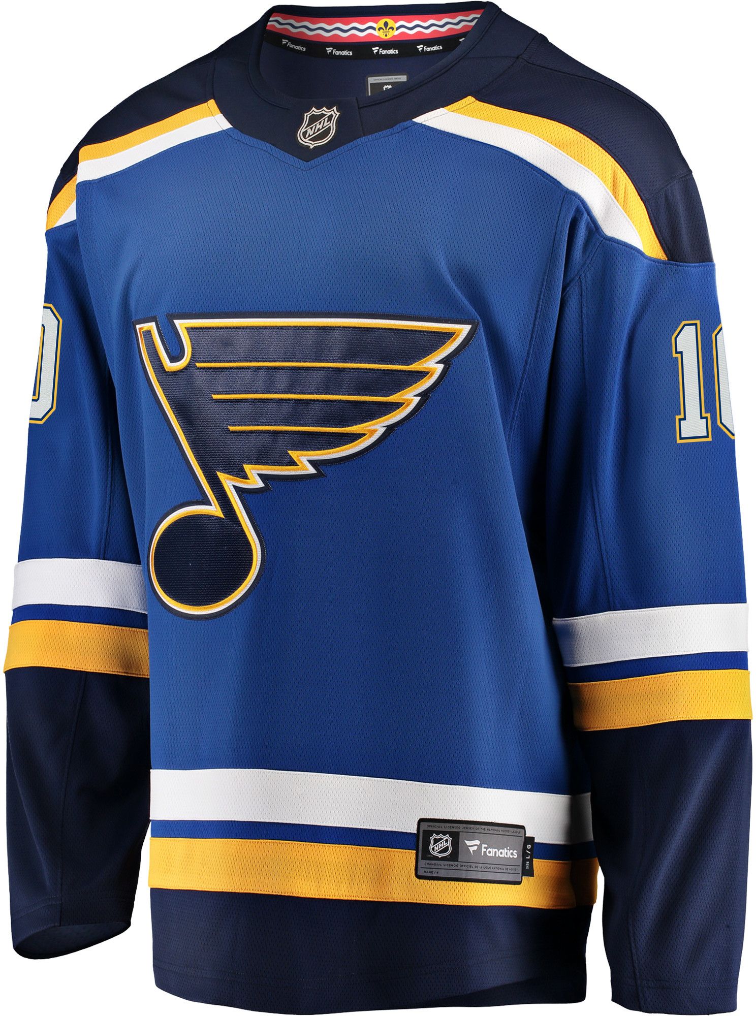 NHL Adult St. Louis Blues Brayden Schenn #10 Breakaway Home Replica Jersey