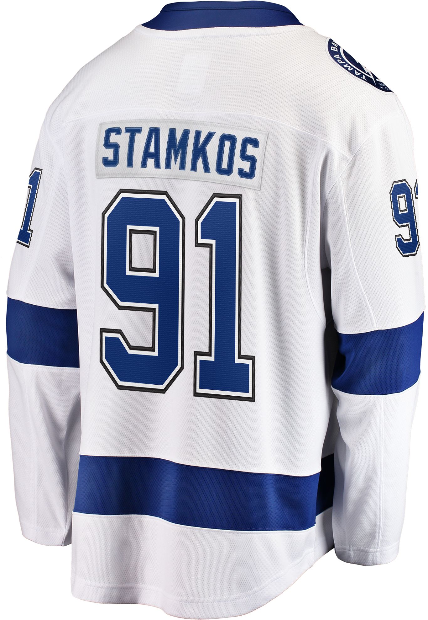 NHL Tampa Bay Lightning Steven Stamkos #91 Breakaway Away Replica Jersey product image