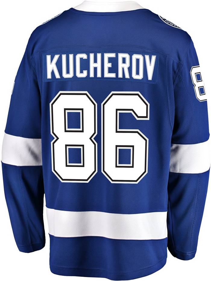 Tampa Bay Lightning Reverse Retro Kucherov Large Jersey