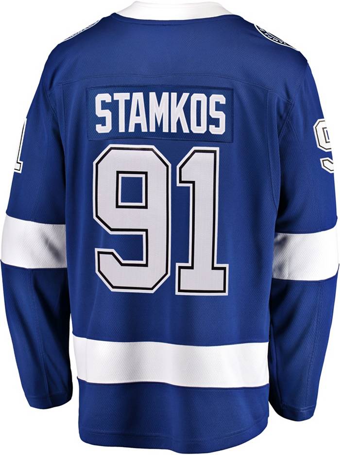 Steven Stamkos # 91 Tampa Bay Lightning White Gasparilla Jersey