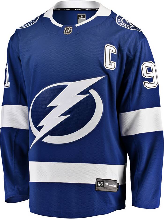 Men's Fanatics Branded Steven Stamkos Blue Tampa Bay Lightning