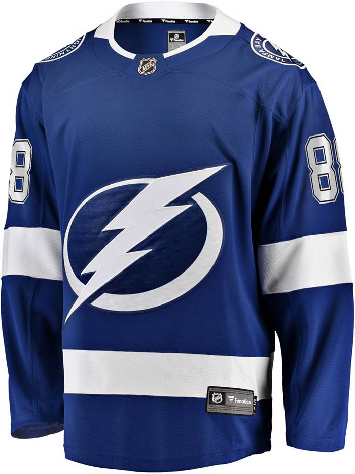 Youth Tampa Bay Lightning Nikita Kucherov Adidas Authentic Hockey Fights  Cancer Jersey 