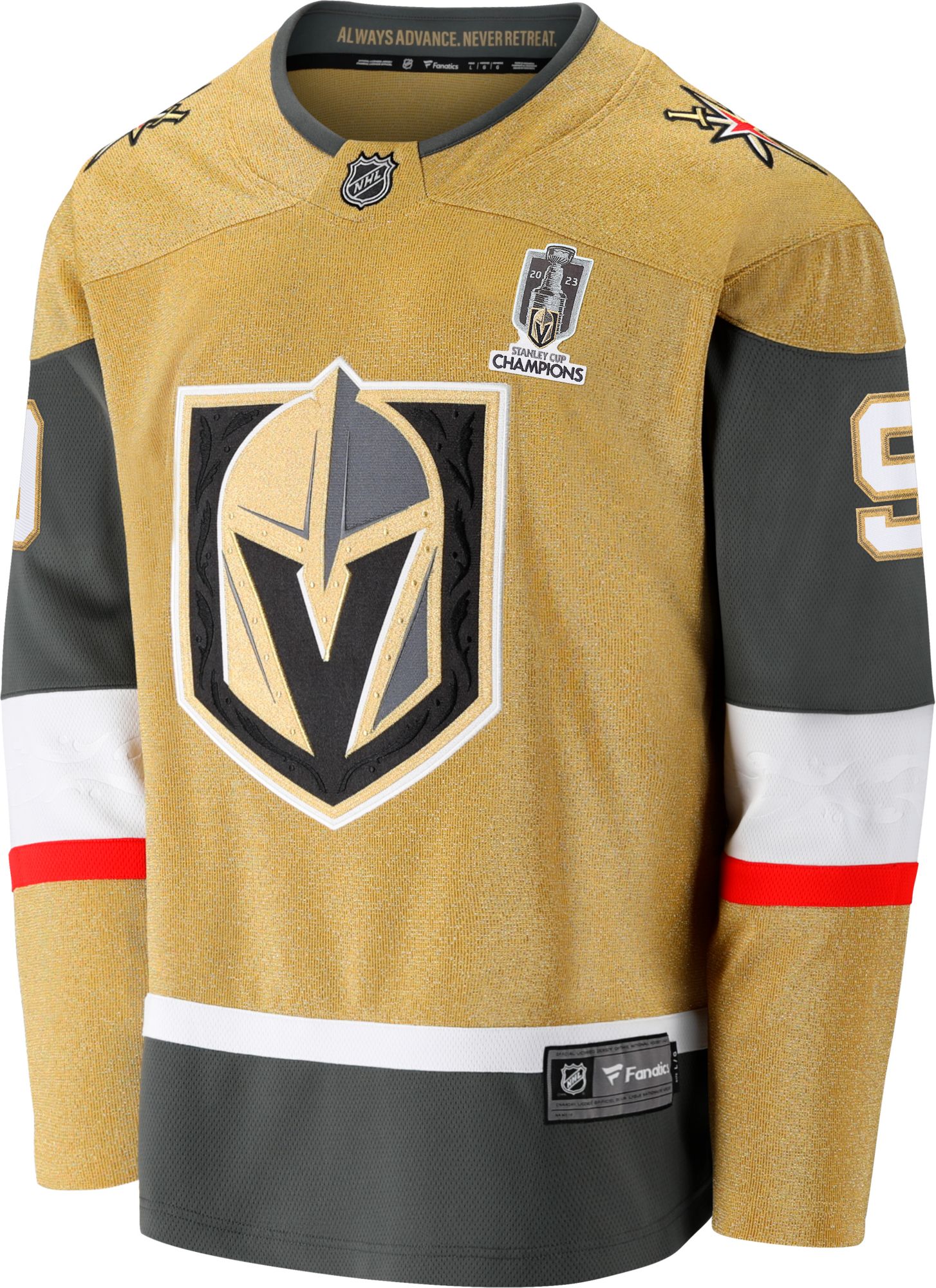 golden knights yellow jersey