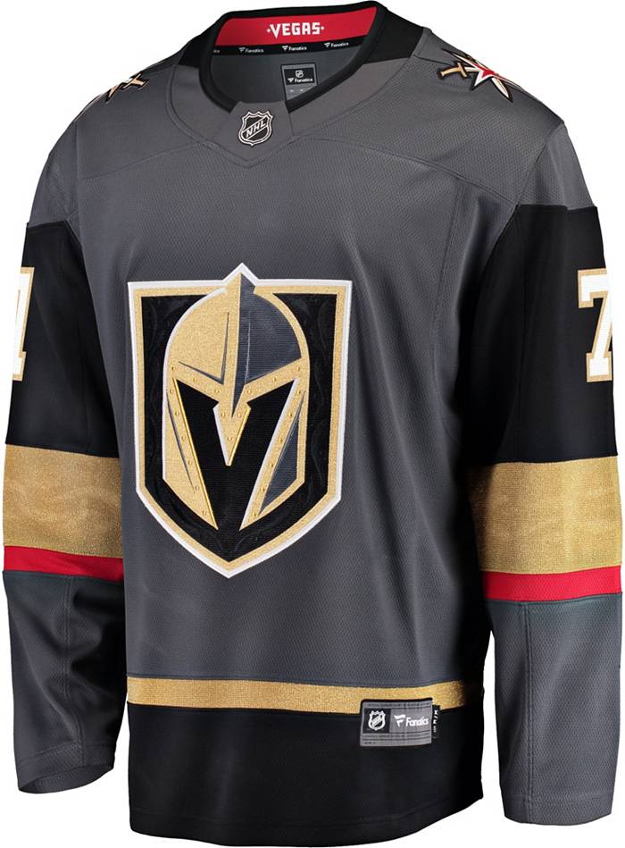 Custom Hockey Jerseys Vegas Golden Knights Jersey Name and Number Grey Home NHL
