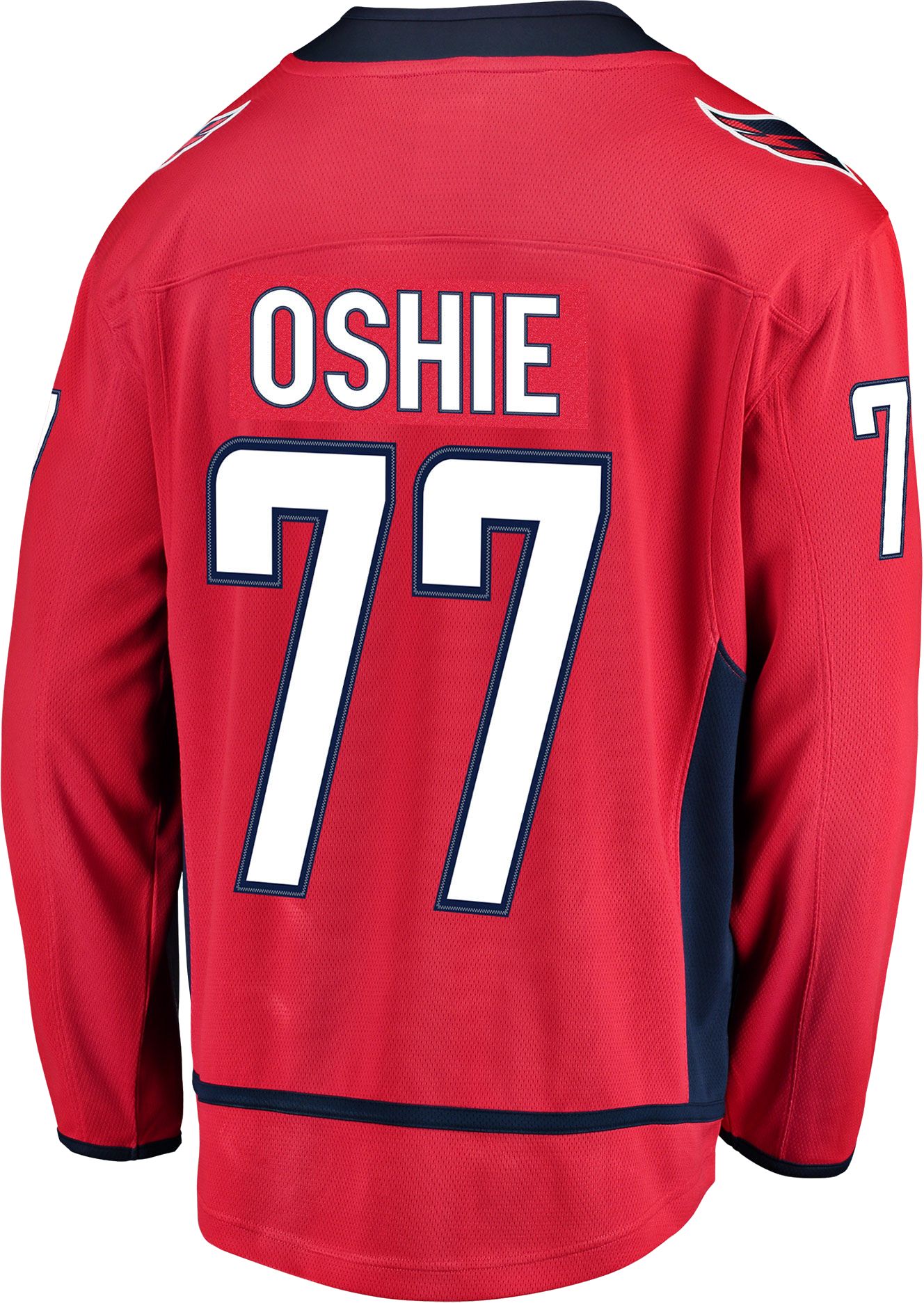 NHL Men's Washington Capitals T.J. Oshie #77 Breakaway Home Replica Jersey