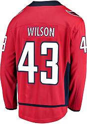Authentic Men's Tom Wilson Navy Blue Jersey - #43 Hockey Washington  Capitals 2018 Stadium Series Size Small/46