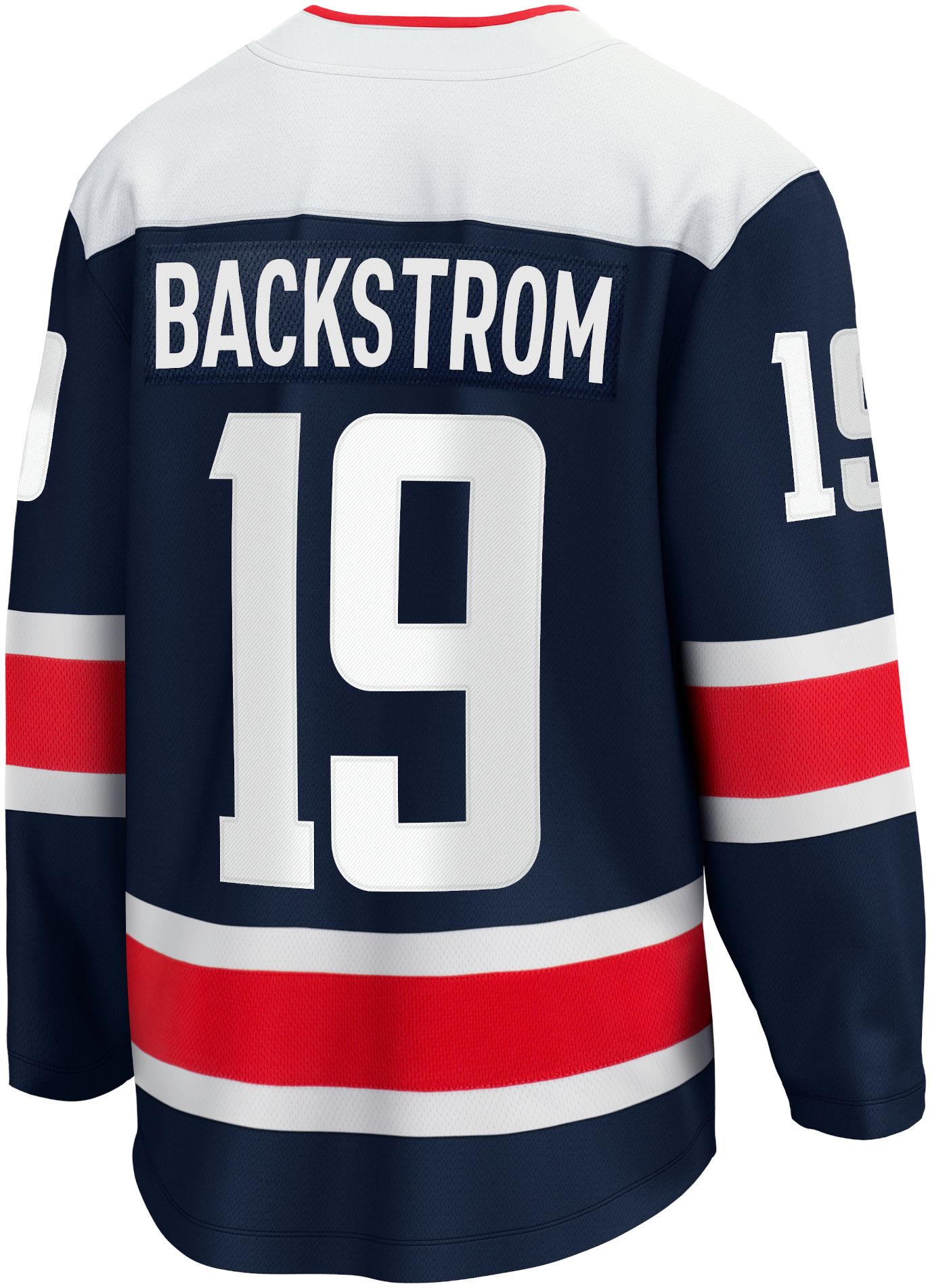No19 Nicklas Backstrom White 2019 All-Star Game Parley Authentic Stitched NHL Jersey