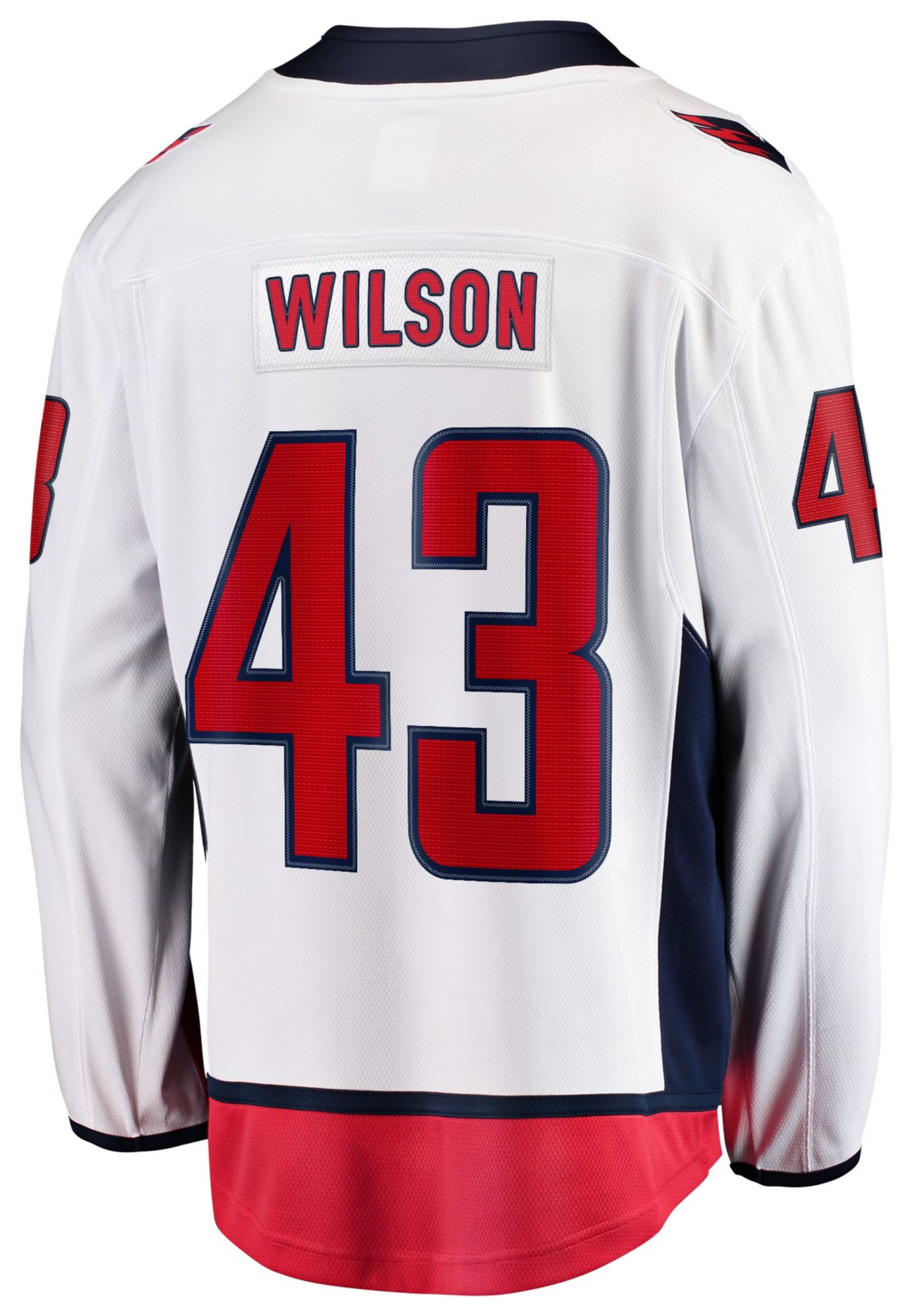 NHL Men's Washington Capitals Tom Wilson #43 Away Breakaway Replica Jersey product image