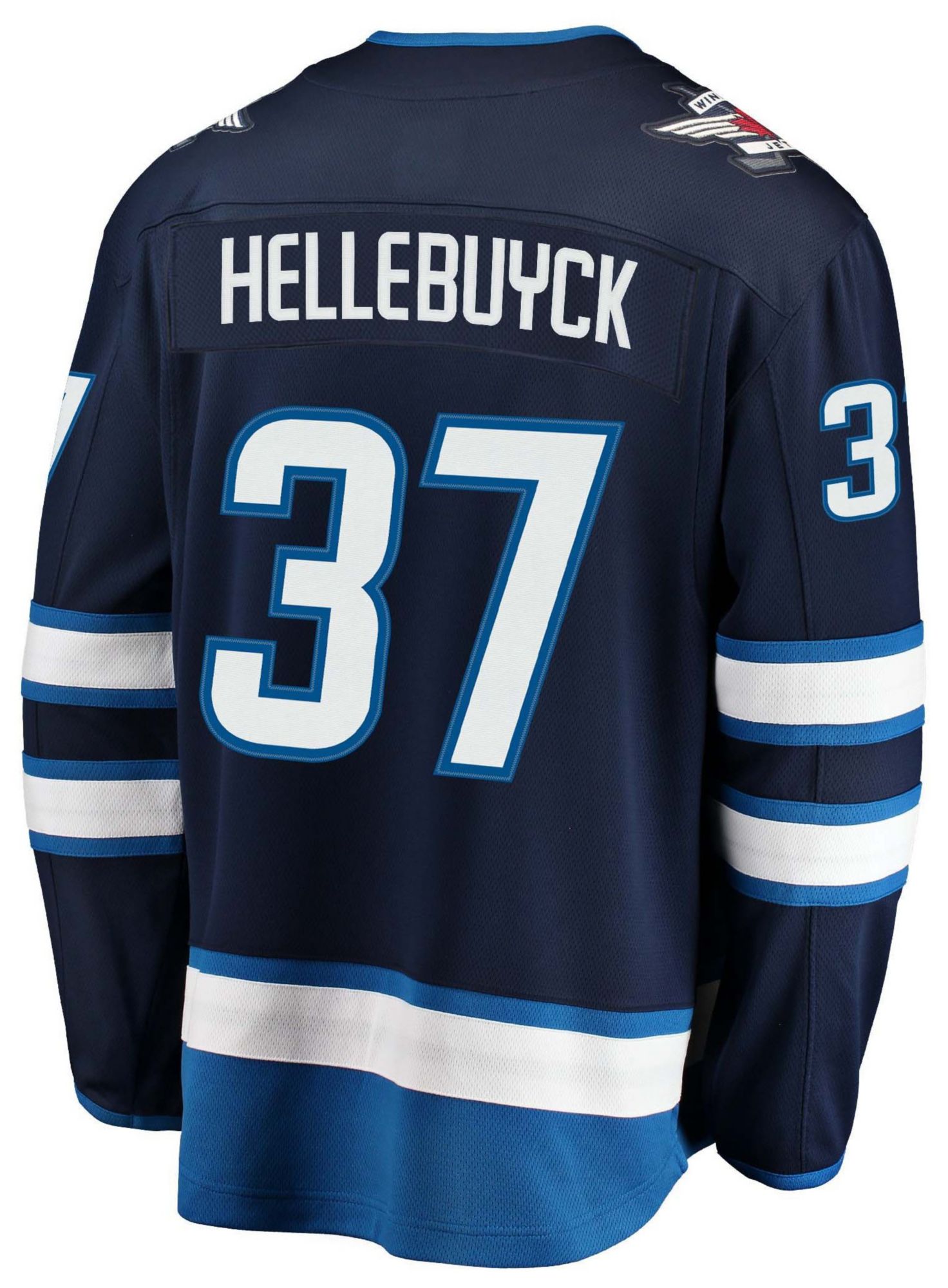 NHL Men's Winnipeg Jets Connor Hellebuyck #37 2024-2025 Home Replica Jersey product image