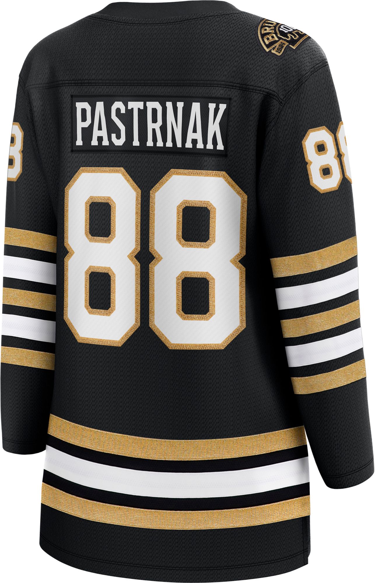 NHL Women's Boston Bruins Centennial David Pastrnák #88 Breakaway Home Replica Jersey product image