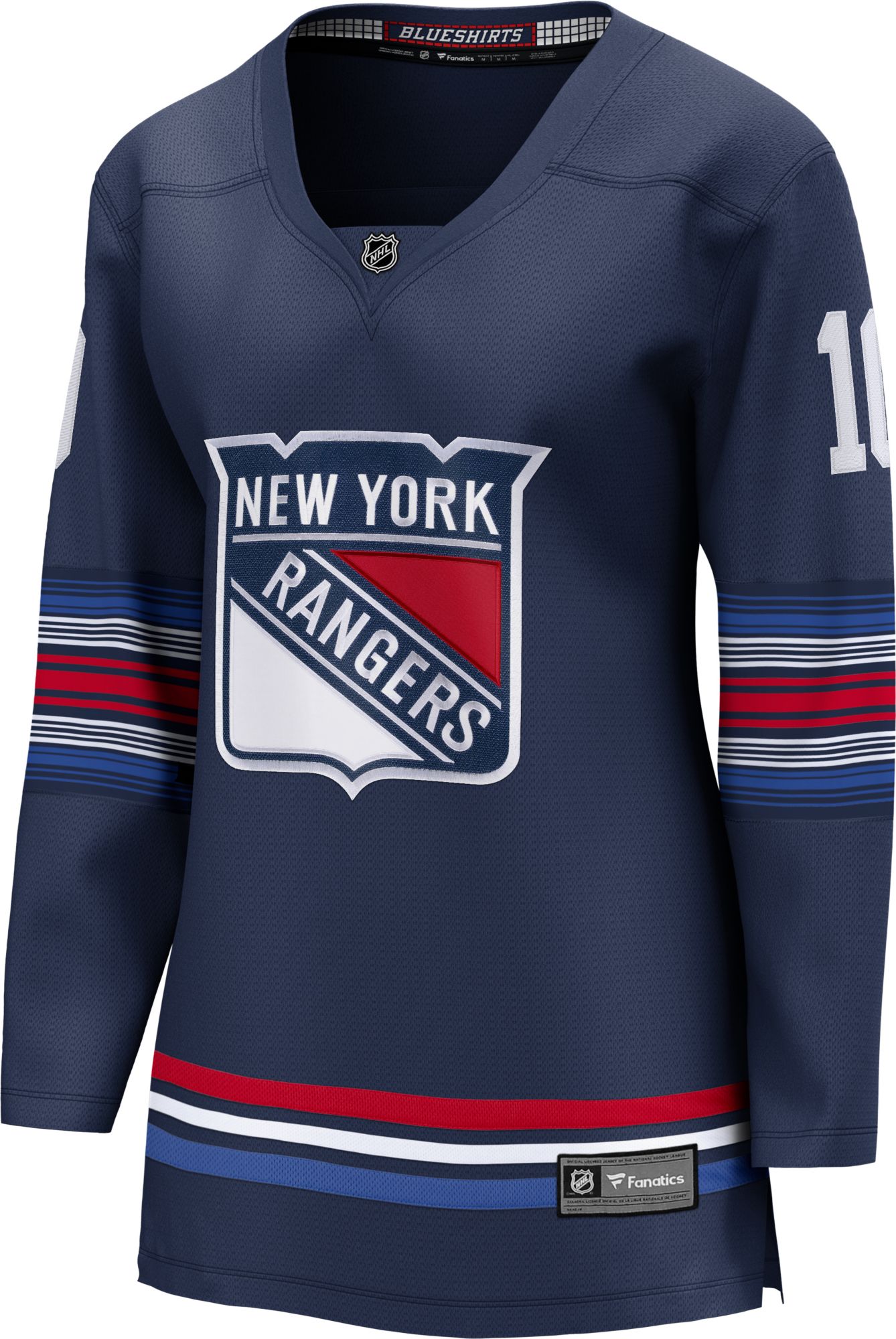 NHL Women's New York Rangers Artemi Panarin #10 Breakaway Alternate Replica Jersey