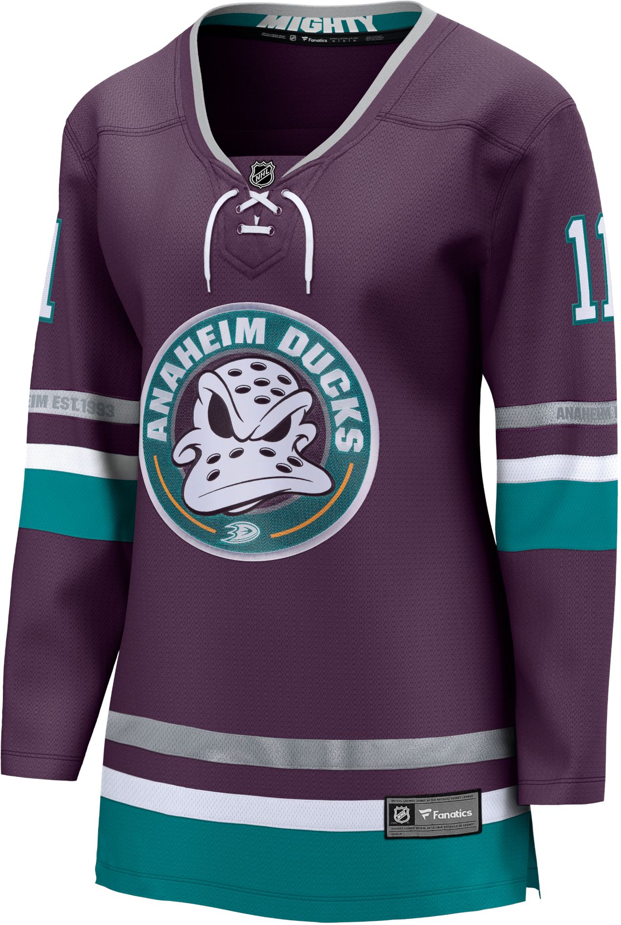 Womens anaheim 2024 ducks jersey