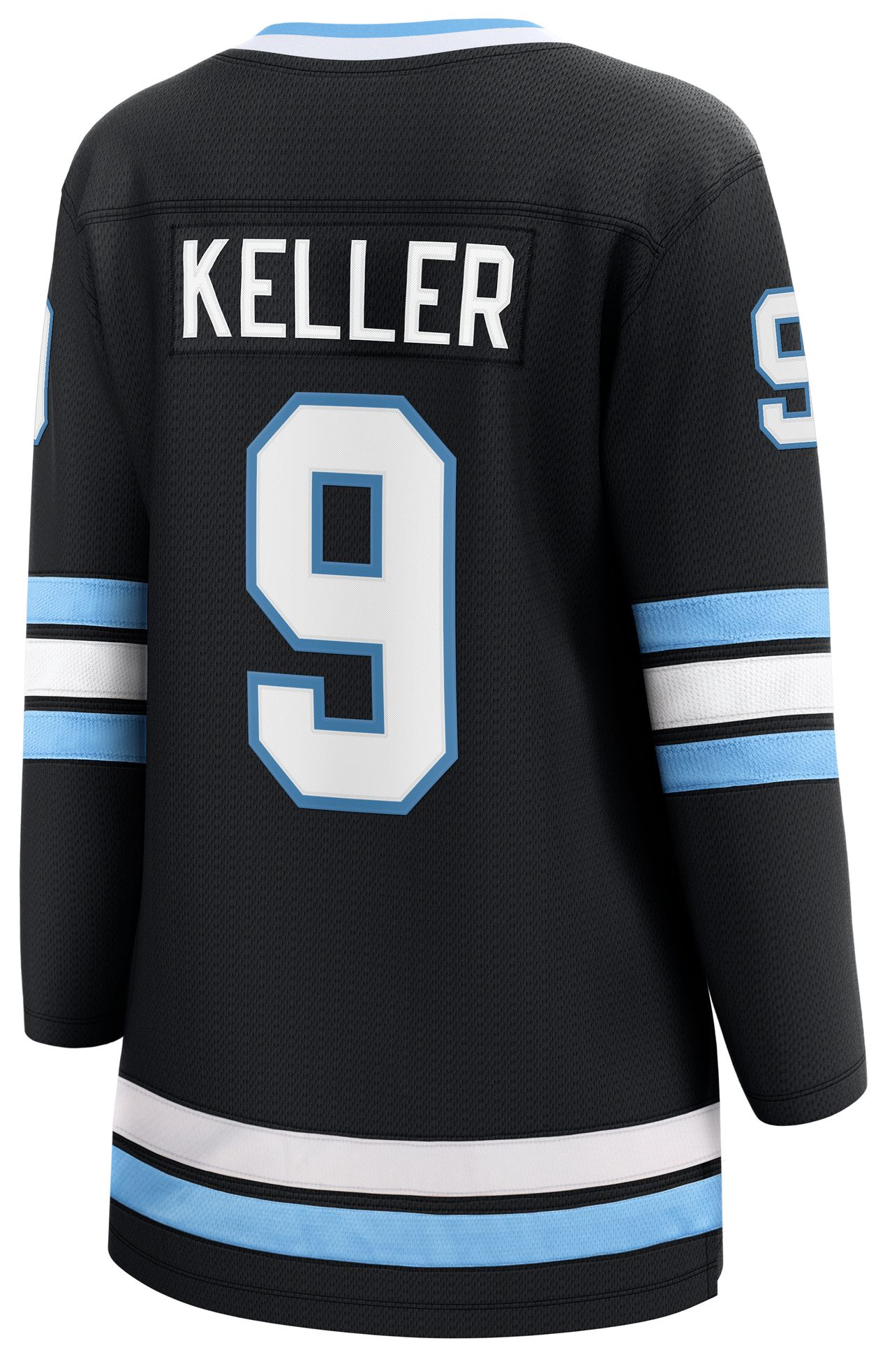 NHL Women's Utah Hockey Club Clayton Keller #9 Black Home Replica Jersey product image
