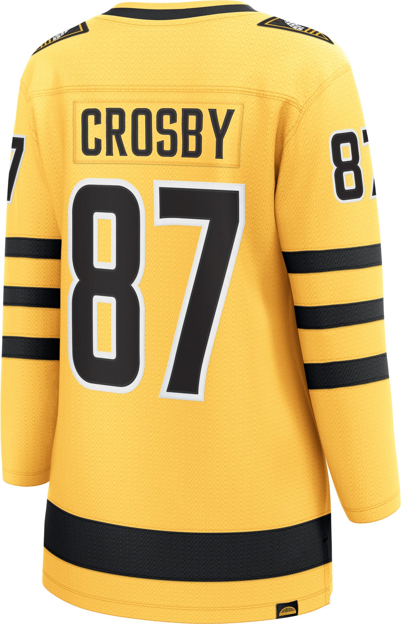 NHL Women's Pittsburgh Penguins Sidney Crosby #87 Gold Breakaway Replica Alternate Jersey product image