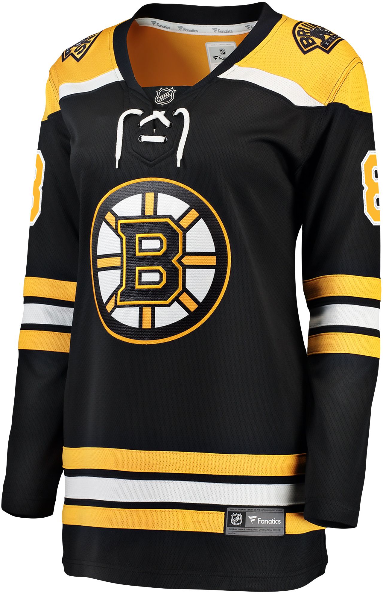 NHL Women's Boston Bruins David Pastrnak #88 Breakaway Home Replica Jersey product image