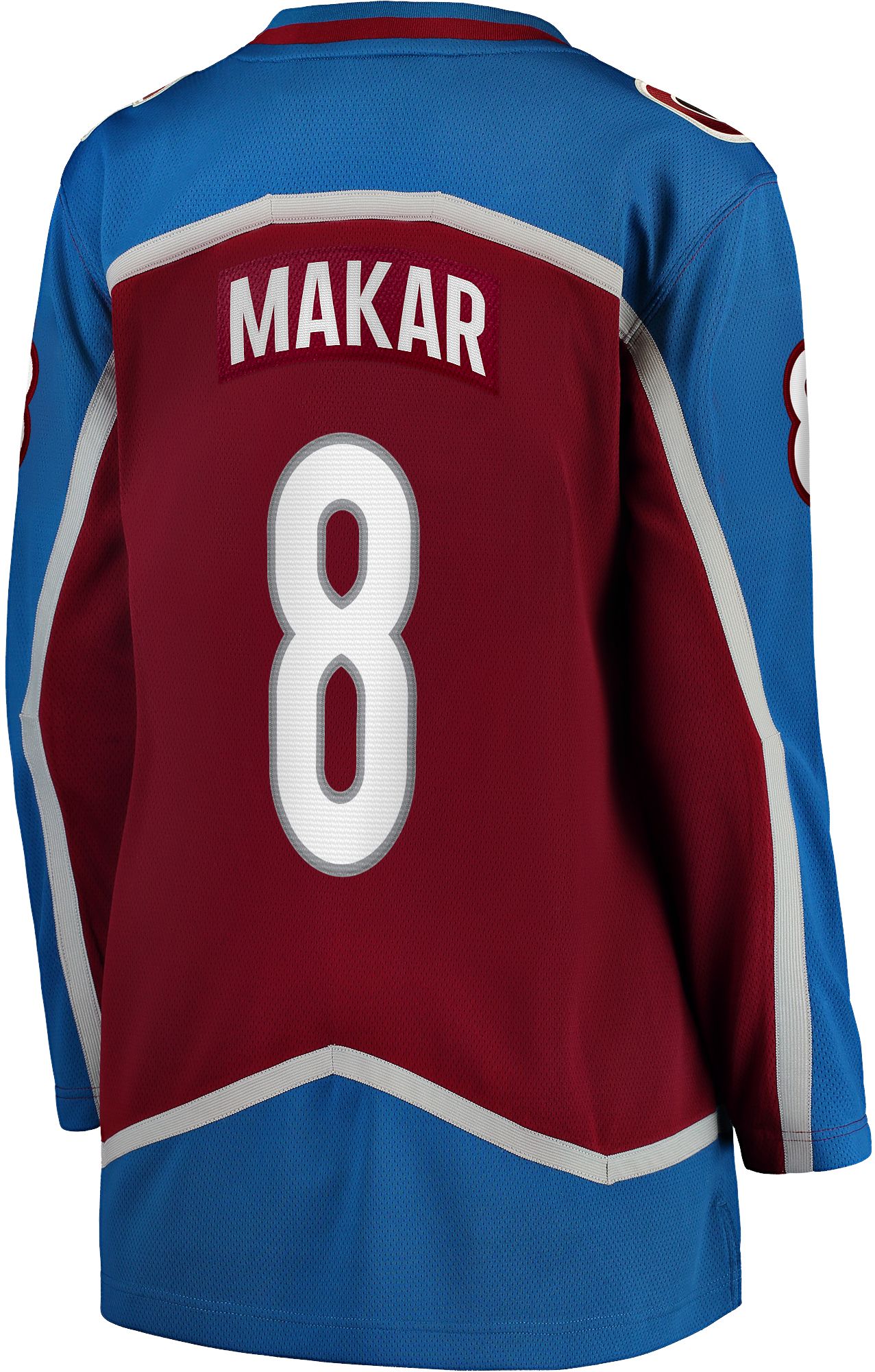 NHL Women's Colorado Avalanche Cale Makar #8 Breakaway Home Replica Jersey product image