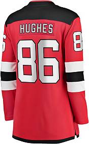NHL Women's New Jersey Devils Jack Hughes  #86 Home Replica Jersey product image
