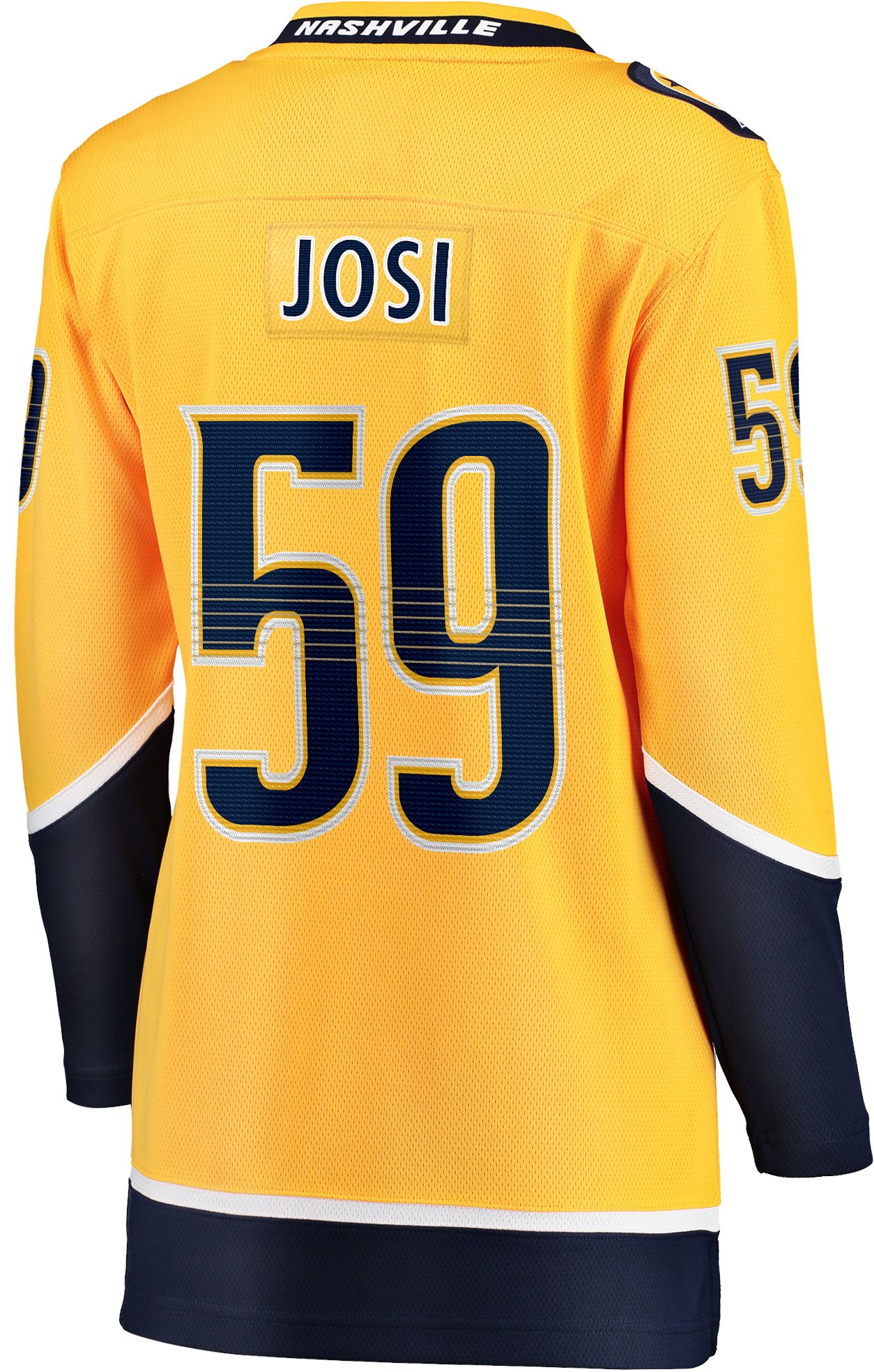 NHL Women's Nashville Predators Roman Josi #59 Breakaway Home Replica Jersey