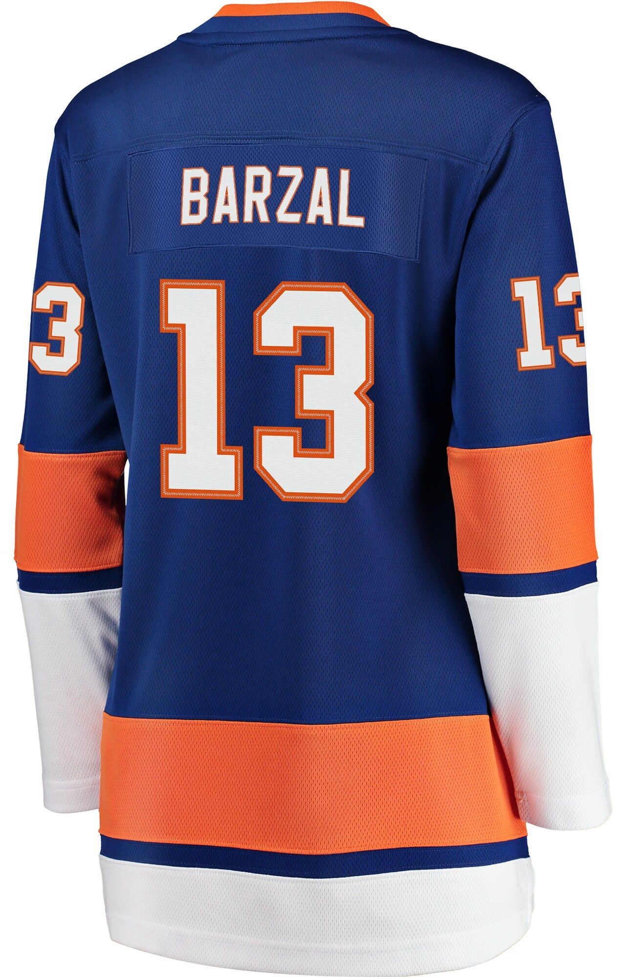 NHL Women's New York Islanders Mathew Barzal #13 Breakaway Home Replica Jersey