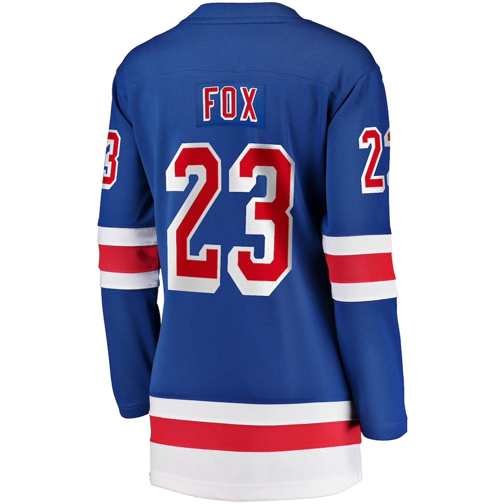 NHL Women's New York Rangers Adam Fox #23 Blue Breakaway Home Jersey product image
