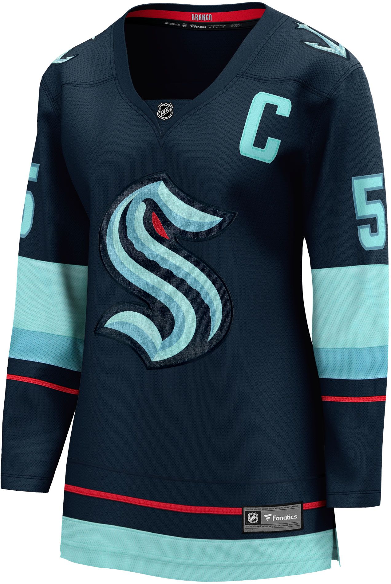 NHL Women's Seattle Kraken Mark Giordano #5 Breakaway Home Replica Jersey product image