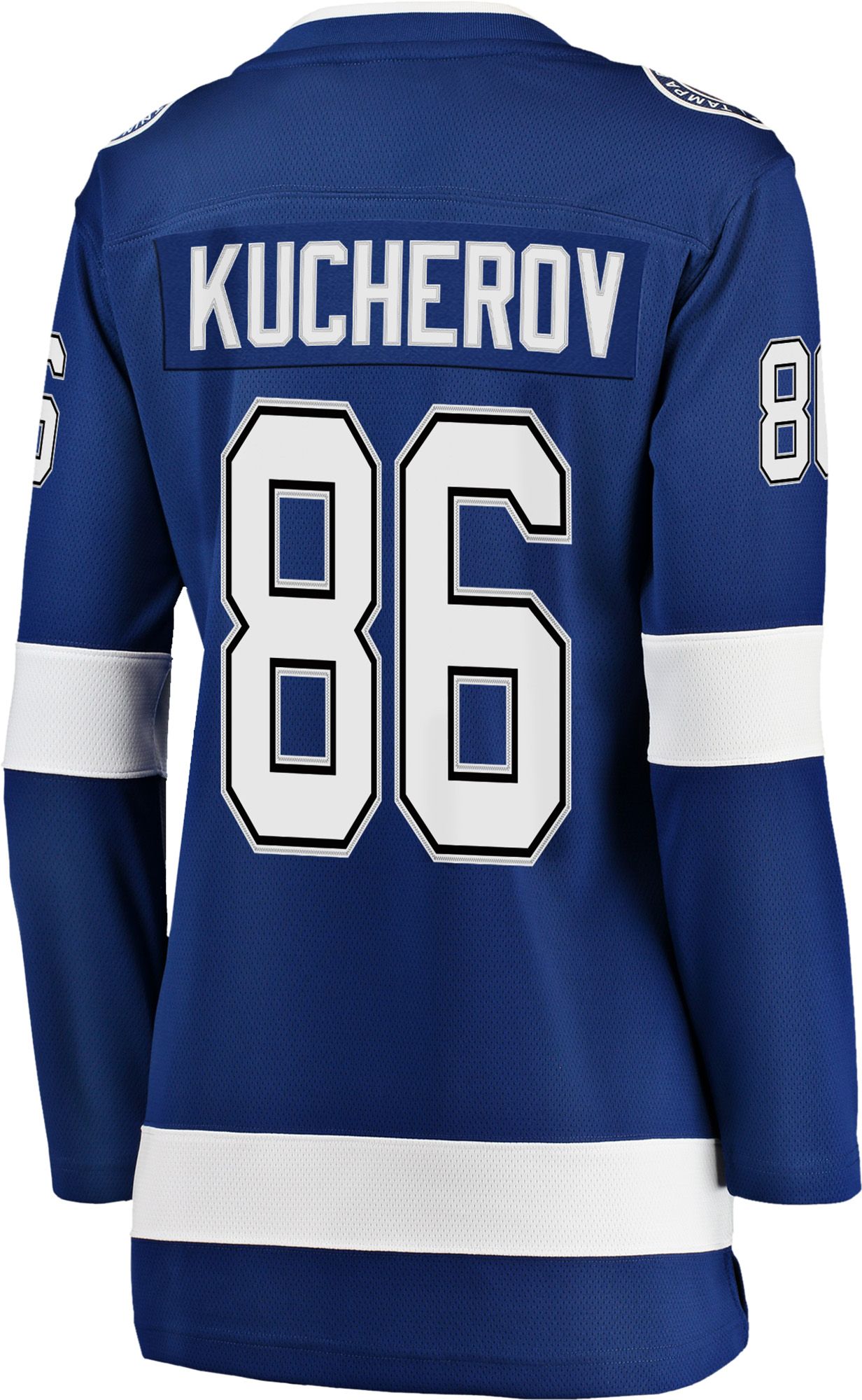 NHL Women's Tampa Bay Lightning Nikita Kucherov #86 Blue Breakaway Home Jersey product image