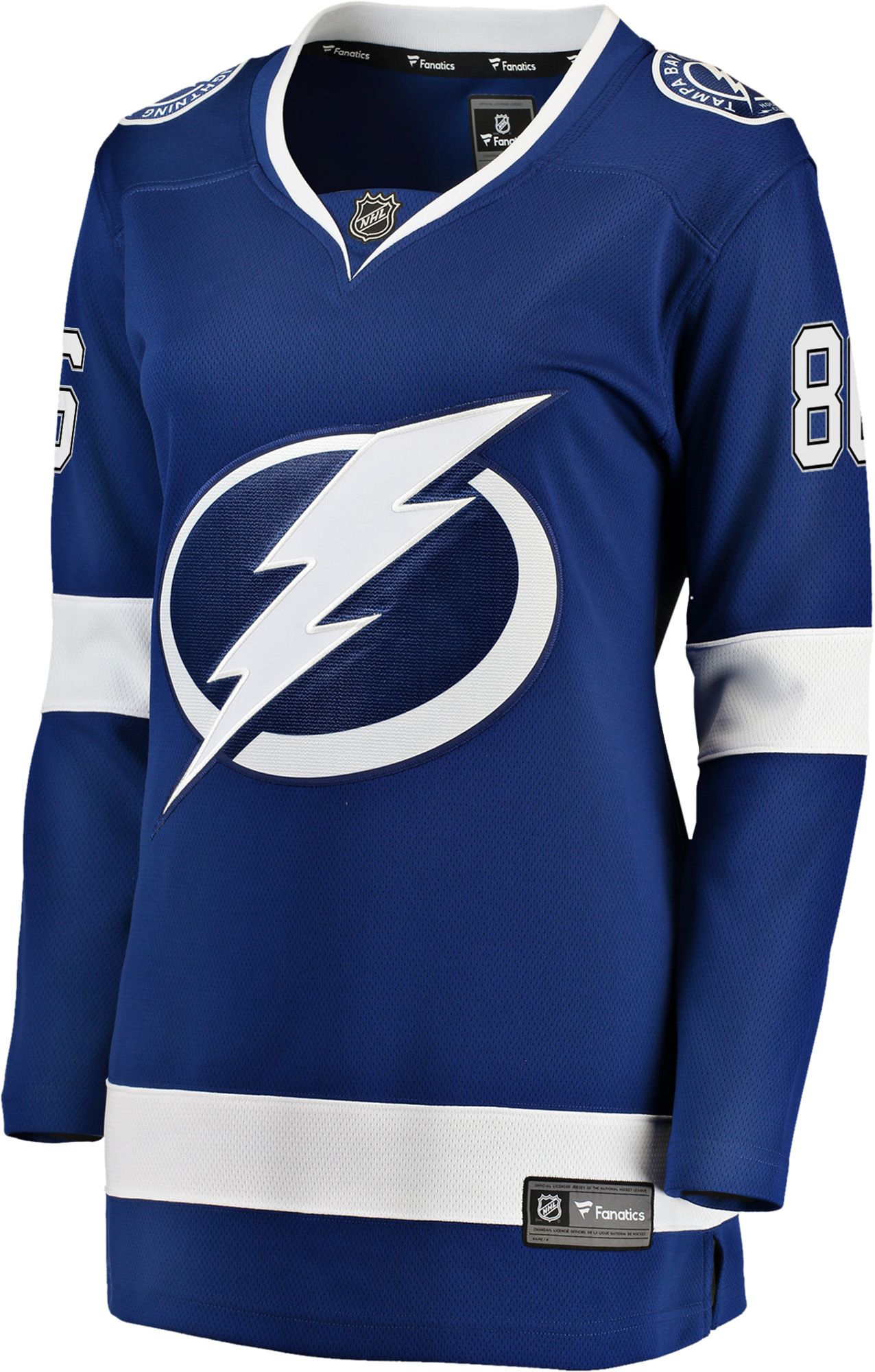 NHL Women's Tampa Bay Lightning Nikita Kucherov #86 Blue Breakaway Home Jersey product image