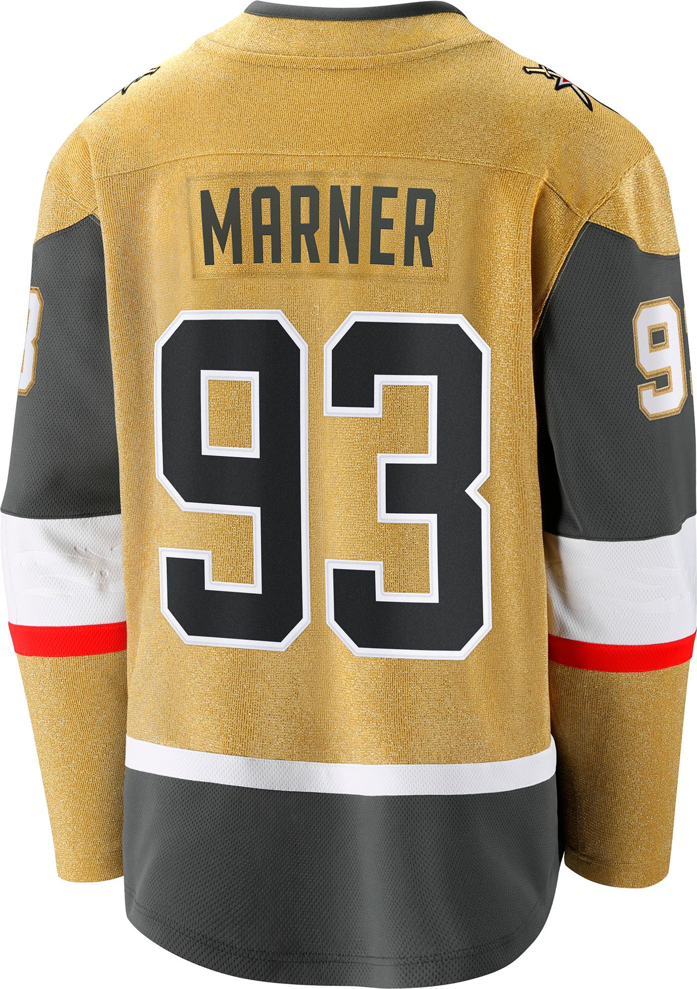 NHL Women's Vegas Golden Knights Mitch Marner #93 Gold Replica Home Jersey product image